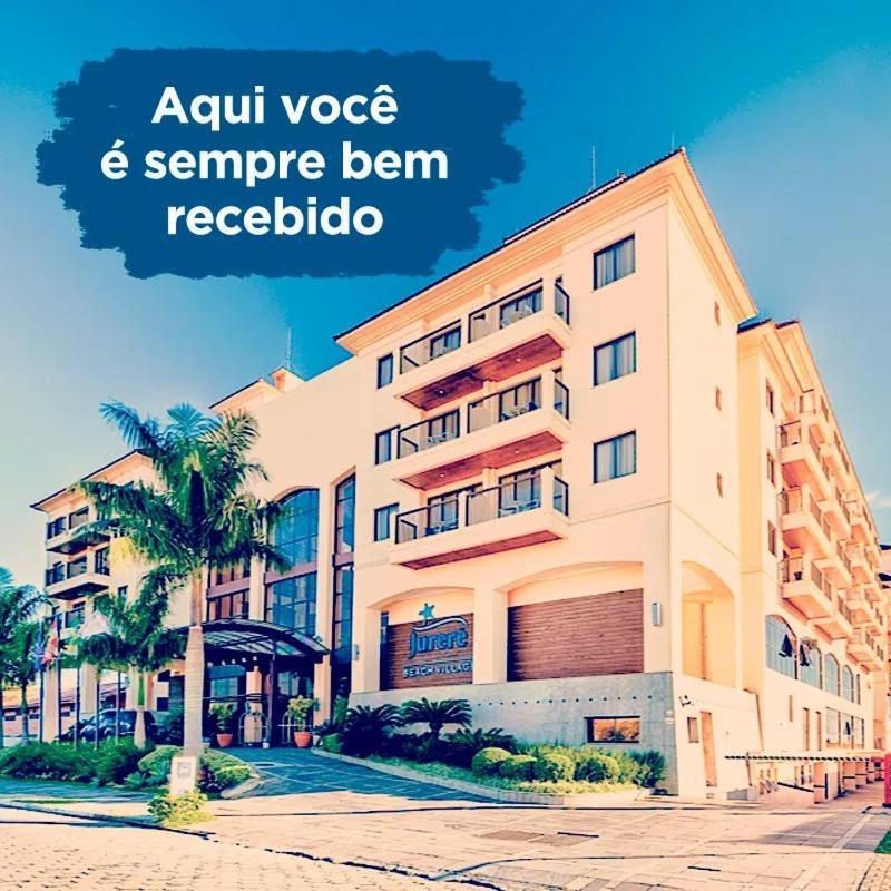 Apto Pes Na Areia Em Hotel Jurere Beach Jurere Internacional Florianópolis Eksteriør bilde