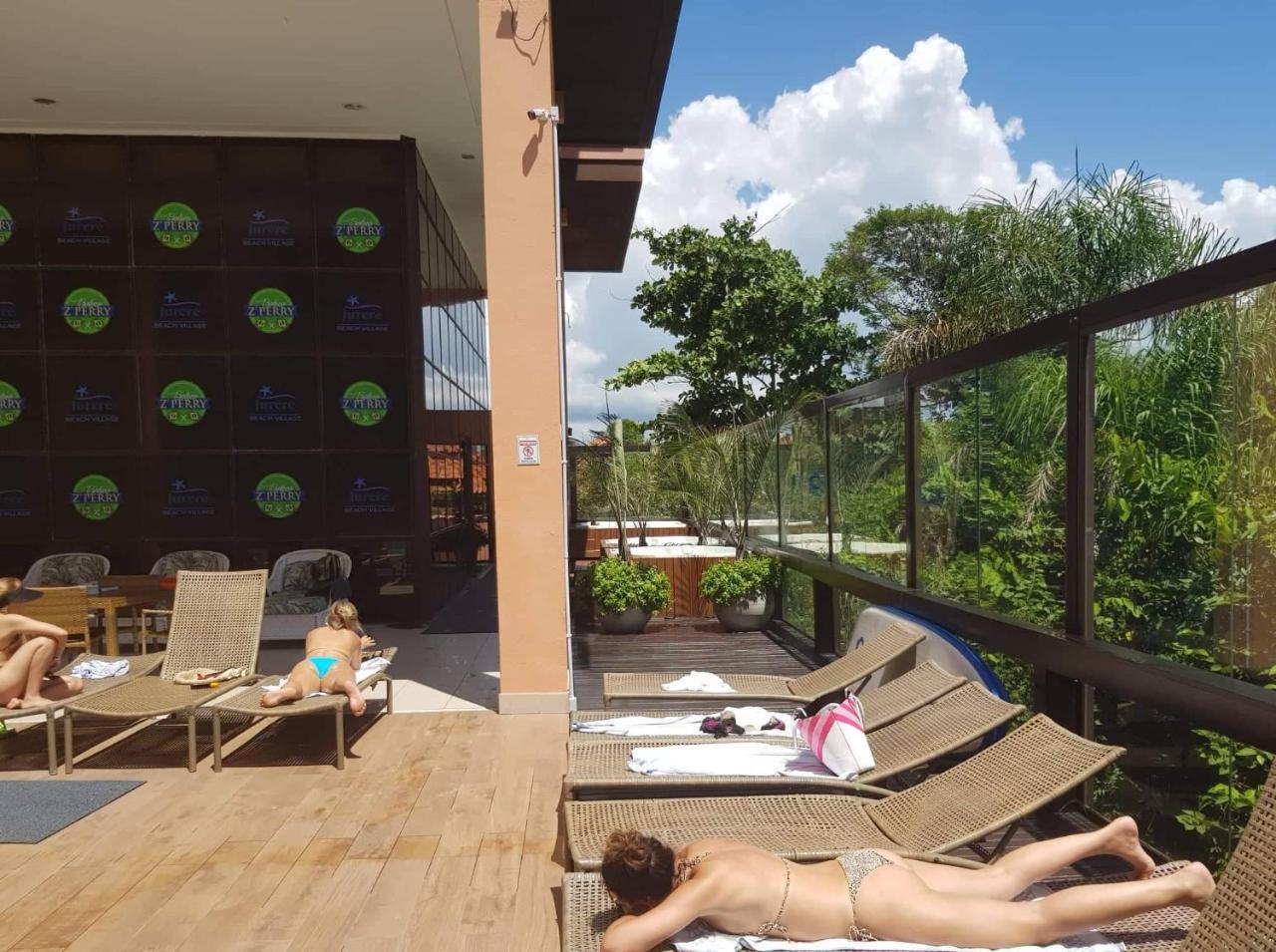 Apto Pes Na Areia Em Hotel Jurere Beach Jurere Internacional Florianópolis Eksteriør bilde